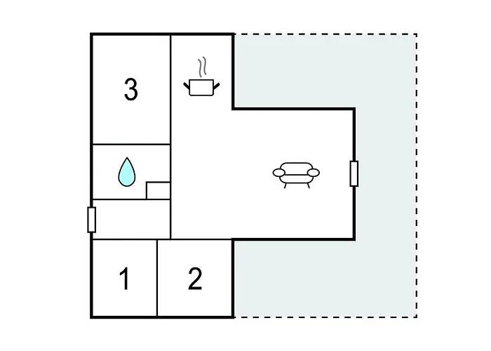 Three-bedroom In Hurup Thy Sindrup